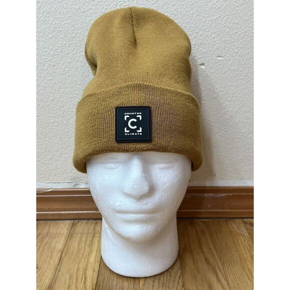 Converse Counter Climate Gore-Tex Khaki Brown Beanie - Picture 1 of 4
